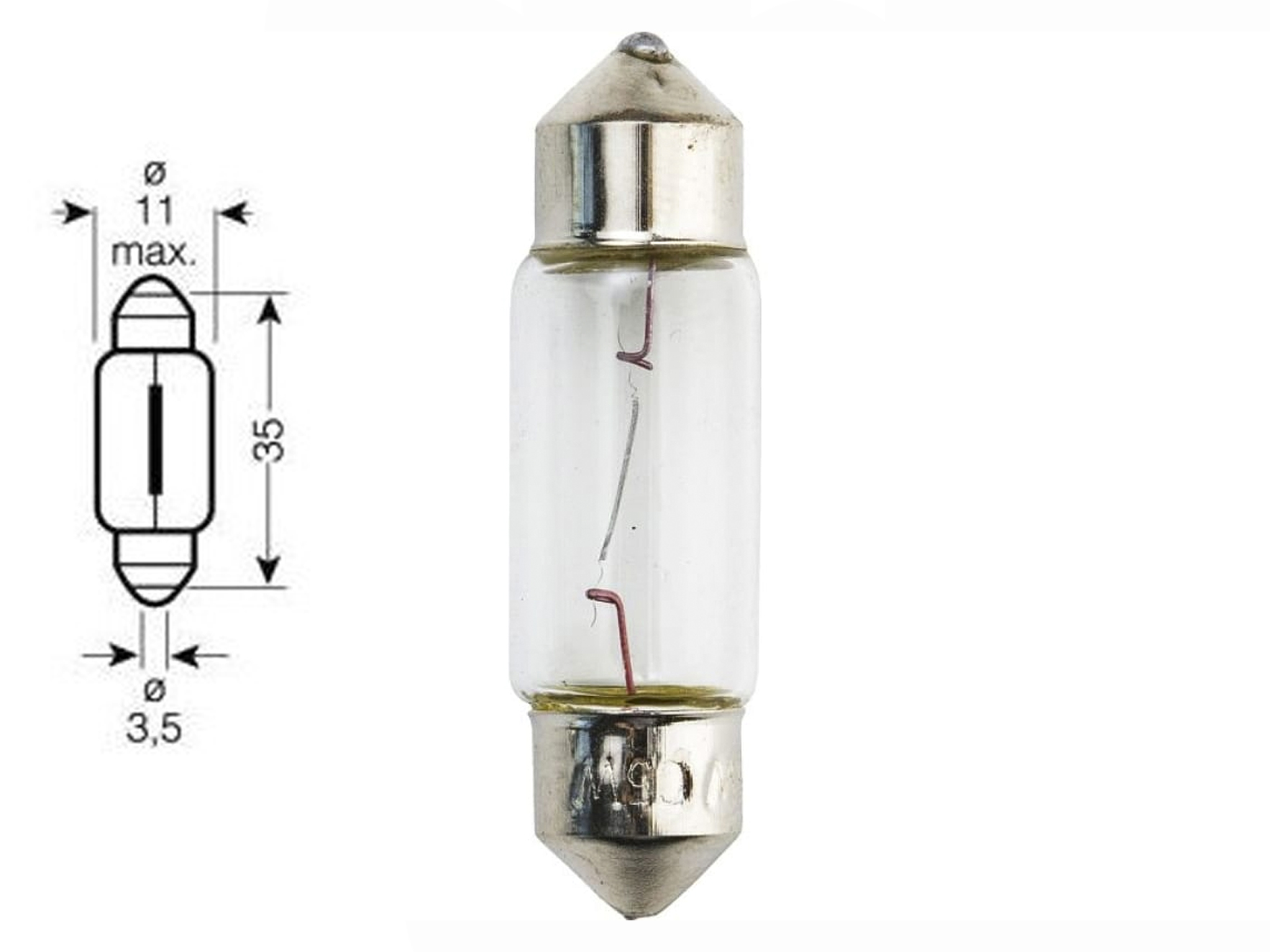 C5W 12V 5W SV8,5