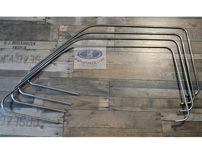 Lada Niva 2121 Front Door Trim Moulding For 2 Doors Upper+Lower