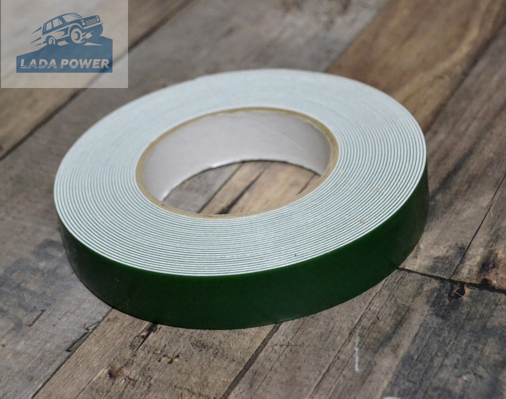 Double Sided Adhesive Tape White 10mx25mmx0.8mm