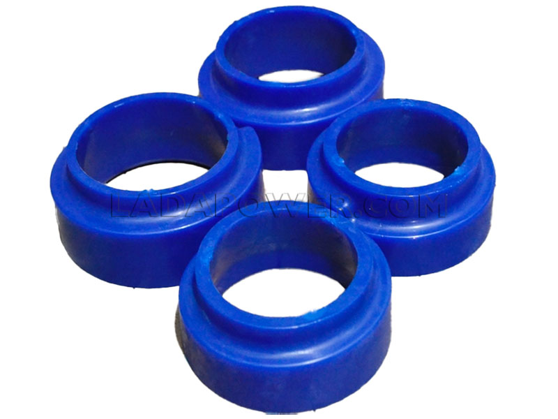 Lada Niva Lift Front and Rear Coil Spring Polyurethane Seat Set