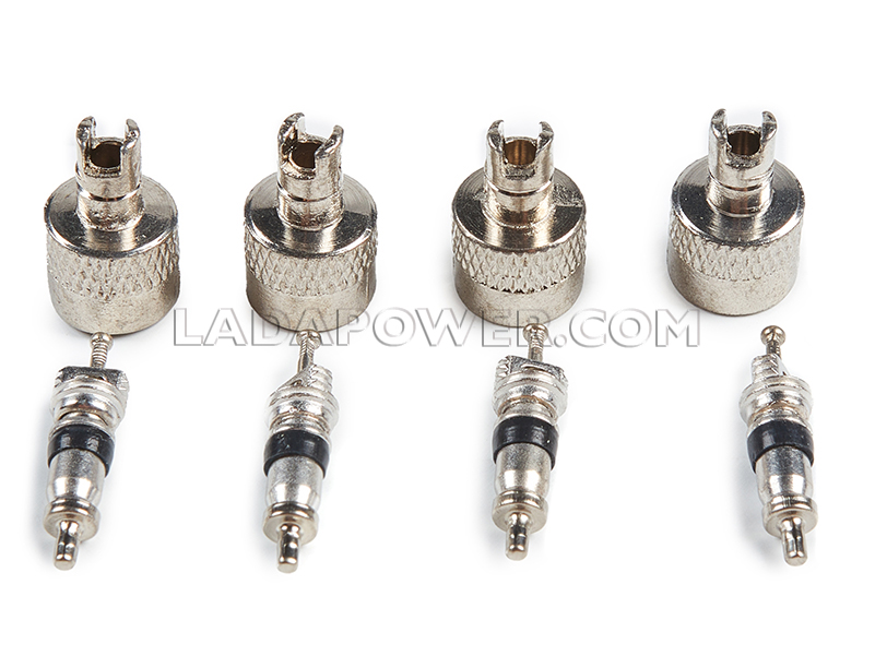 Lada Tube Tyre Valve Core And Cap Set