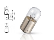 Lamp R5W 12V 5W BA 15s