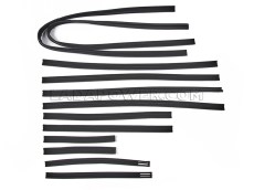  Lada Riva Laika SW 2104 2105 2107 Sliding Glass Seals Mouldings Kit (52P)