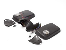 Lada Niva Up to 2009 Big Mirror Kit With Heating And White Side Marker Light