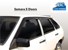 Lada Samara 5 Doors Window Wind Deflector Kit