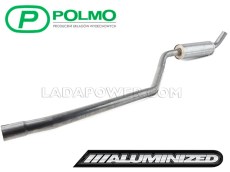 Lada 2101-2107 Intermediate Middle Silencer One Barrel Aluminized Steel