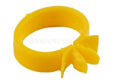 Lada Wire Harness Plastic Clamp Yellow 18x23mm.