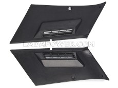 Lada 2105, 2107 Rear Pillar Insulation Cover Kit Black With Stiff Roof