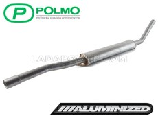 Lada Niva 1700 With a Carburetor Intermediate Middle Silencer Aluminized Steel