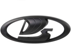 Lada Niva 4x4 Urban Grille Emblem Black Matt