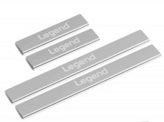 Lada Niva 2131 5-Doors Silver Inner Sill Trim Set Legend Rival Stainless Steel