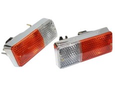 Lada Niva / Lada 2103 2106 Front Turn Signal Assembly Set Chrome