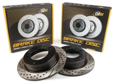 Lada Niva 2016-On Tuning Brake Disc Set Drilled And Slotted