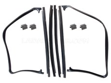 Lada Niva Front Windows Sliding Glass Seal Set Without Chrome