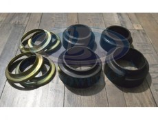 Lada Niva / 2101-2107 Lift Front + 1.5cm And Rear +2.5cm Coil Spring Rubber And Metal Seat Set